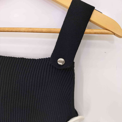 アメリ AMERI AMERI MEDI DOUBLE LAYERED KNIT TOP キャミソール単品 レディース