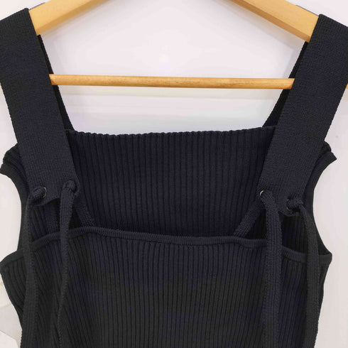 アメリ AMERI AMERI MEDI DOUBLE LAYERED KNIT TOP キャミソール単品 レディース
