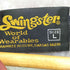 スウィングスター SWINGSTER 70-80s 黒タグ 企業ロゴ ワッペン コーチジャケット メンズ import:L