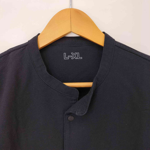 ムジラボ MUJI labo 太番手洗いざらしオックスロングシャツ メンズ L-XL