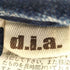 d.i.a. ダイア Y2K ラインストーン デニムショートパンツ 平成ギャル レディース 26