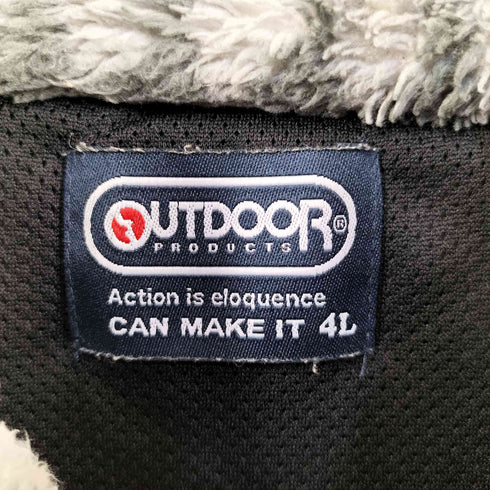 アウトドアプロダクツ OUTDOOR PRODUCTS ボアフリース ジャケット メンズ 4L