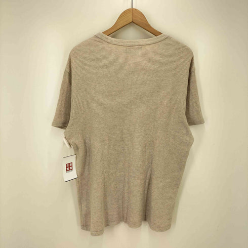 ポロラルフローレン POLO RALPH LAUREN CLASSIC FIT ポニー 刺繍 ワッフル S/S クルーネック Tシャツ サーマル メンズ import:M
