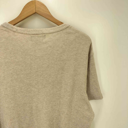 ポロラルフローレン POLO RALPH LAUREN CLASSIC FIT ポニー 刺繍 ワッフル S/S クルーネック Tシャツ サーマル メンズ import:M