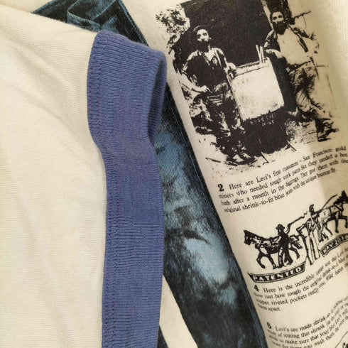 リーバイス Levis 150anniversary 1970 リンガーTシャツ メンズ XL