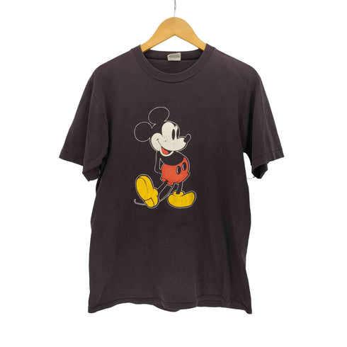 80s USA製 USキャラクタープリント Tシャツ メンズ import:L