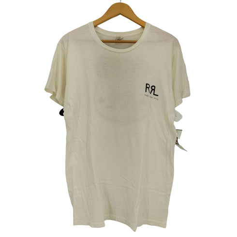ダブルアールエルラルフローレン RRL RALPH LAUREN USA製 radio trip 1993 袖&裾シングルステッチ Tシャツ メンズ import:L