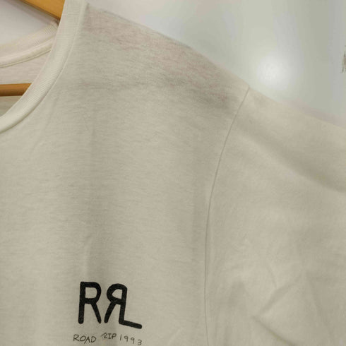 ダブルアールエルラルフローレン RRL RALPH LAUREN USA製 radio trip 1993 袖&裾シングルステッチ Tシャツ メンズ import:L