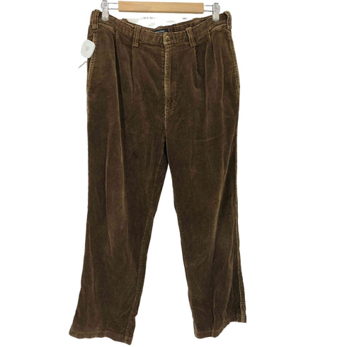 ドッカーズ DOCKERS 00S KHAKIS 太畝 2タックテーパードコーデュロイパンツ メンズ W36/L32