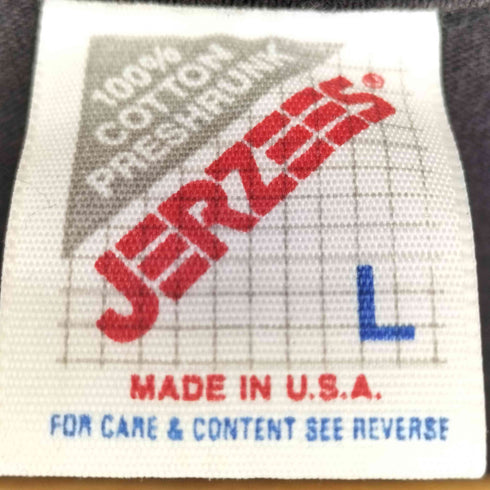 ジャージーズ JERZEES USA製 Christian Fletcher / クリスチャンフレッチャー フレイム スカル オールドイングリッシュ Tシャツ メンズ import:L