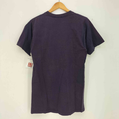 ジャージーズ JERZEES 90S USA製 COMBED COTTON©1991 Tシャツ ナス紺 袖シングルステッチ メンズ import:M