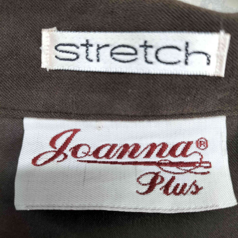 JOANNA OLUS ベロア調ジップブルゾン メンズ 2X