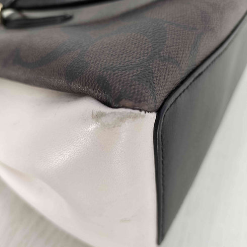 コーチ COACH シグネチャー 2WAY ハンドバッグ レディース