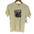 90S USA製 FRUIT OF THE LOOMボディ PENFIELD TENIS プリント ポリコットン シングルステッチ S/S クルーネック Tシャツ レディース 14-16