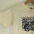 90S USA製 FRUIT OF THE LOOMボディ PENFIELD TENIS プリント ポリコットン シングルステッチ S/S クルーネック Tシャツ レディース 14-16
