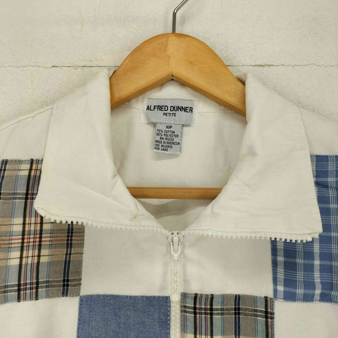アルフレッドダナー ALFRED DUNNER パッチワークジップアップブルゾン レディース 10P