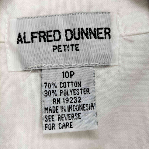 アルフレッドダナー ALFRED DUNNER パッチワークジップアップブルゾン レディース 10P