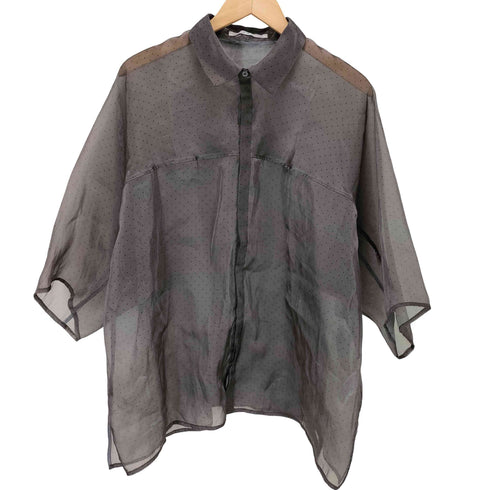 ケイビーエフ KBF ドット シースルー シャツ レディース ONE SIZE