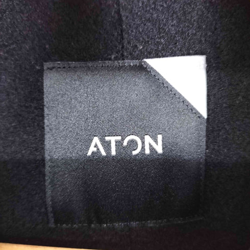 エイトン ATON ATON ASAKO NYLON BALMACAAN COAT メンズ 06