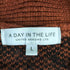 アデイインザライフユナイテッドアローズ A day in the life UNITED ARROWS レオパード アクリルカーディガン メンズ JPN:L