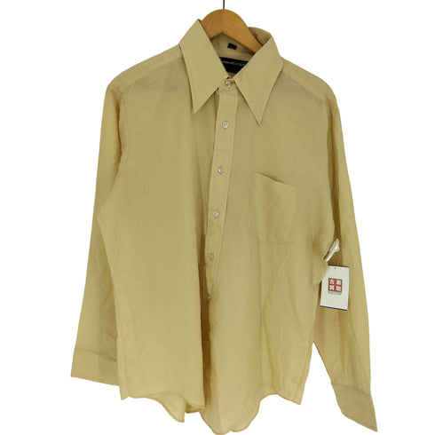 ヴァンヒューゼン VAN HEUSEN 台湾製 デカ襟 襟芯 L/S シャツ メンズ 16 1/2
