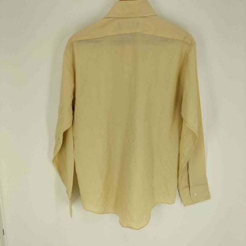 ヴァンヒューゼン VAN HEUSEN 台湾製 デカ襟 襟芯 L/S シャツ メンズ 16 1/2