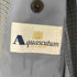 アクアスキュータム AQUASCUTUM シルク混 チェック 2Bシングルテーラードジャケット メンズ AB-4