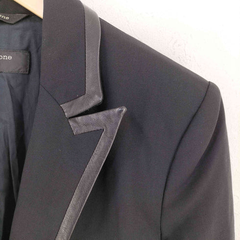 ラグアンドボーン rag&bone レザーパイピング テーラードジャケット レディース 0