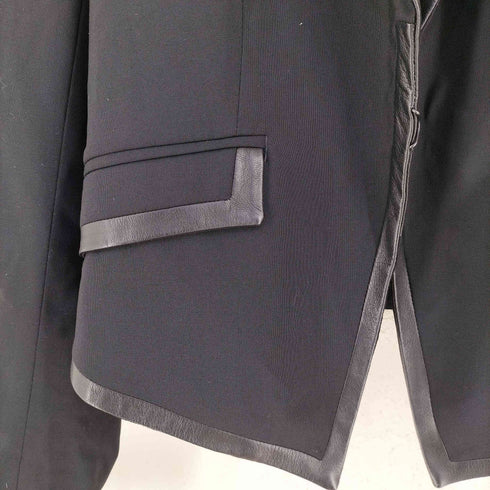 ラグアンドボーン rag&bone レザーパイピング テーラードジャケット レディース 0