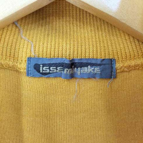 イッセイミヤケ ISSEY MIYAKE 筆タグ ハーフジップ コットンニット メンズ 9