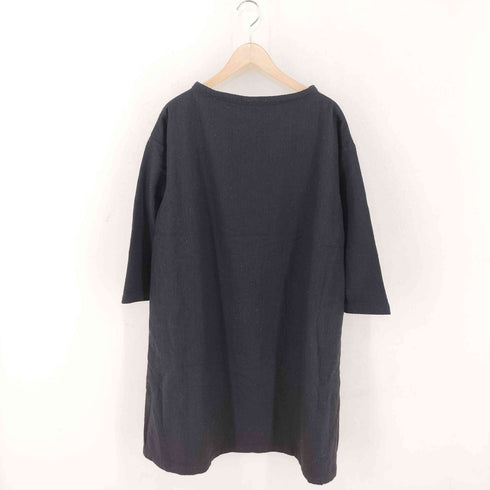 ネストローブ nest Robe ウールコットン ボートネックワンピース レディース