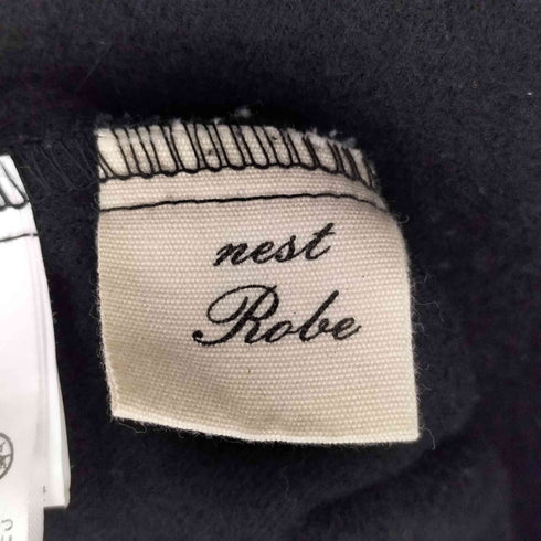 ネストローブ nest Robe ウールコットン ボートネックワンピース レディース