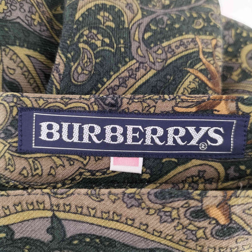 バーバリーズ BURBERRYS ウールギャバ ペイズリースカート レディース 011AB2
