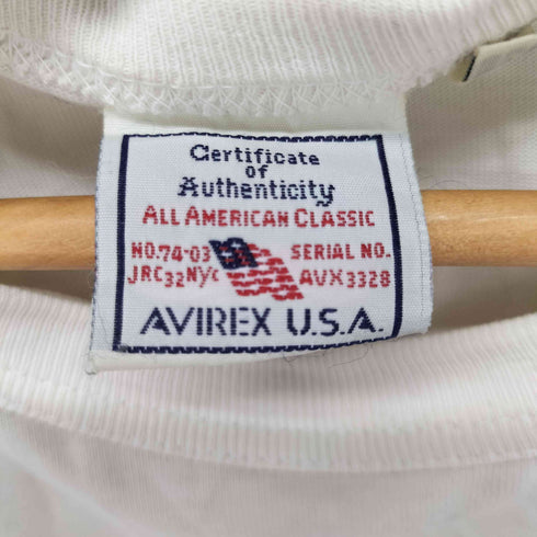 アヴィレックス AVIREX MADE IN USA 剛腕 S/S Tシャツ メンズ JPN:M