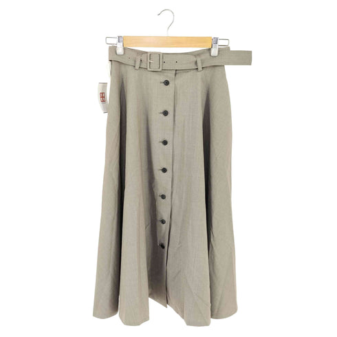 ジョンスメドレー JOHN SMEDLEY ウール ベルテッドスカート レディース S