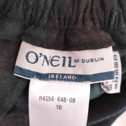 オニールオブダブリン ONEIL OF DUBLIN 別注 ウールキルトスカート レディース 8