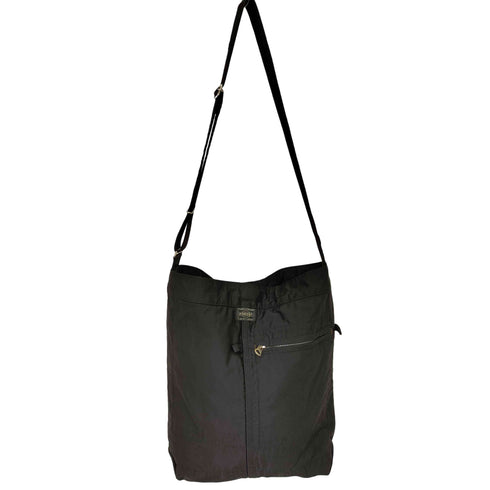 ポーター PORTER MILE SHOULDER BAGマイル ナイロン コットン ツイル ショルダーバッグ メンズ