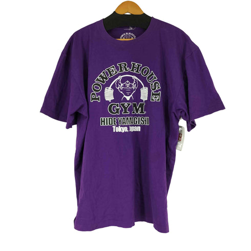GYM フロントプリント S/S Tシャツ メンズ XXL