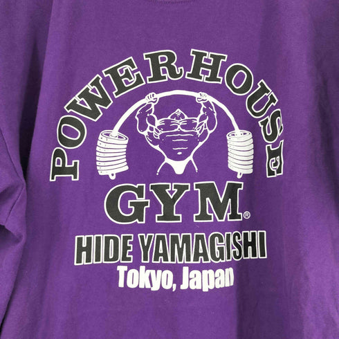GYM フロントプリント S/S Tシャツ メンズ XXL
