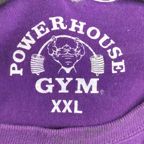GYM フロントプリント S/S Tシャツ メンズ XXL