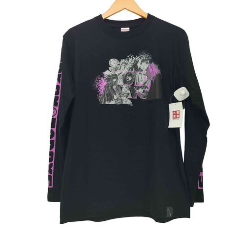 ユナイテッドアスレ UNITED ATHLE アニメプリント L/S プリント Tシャツ メンズ import:M
