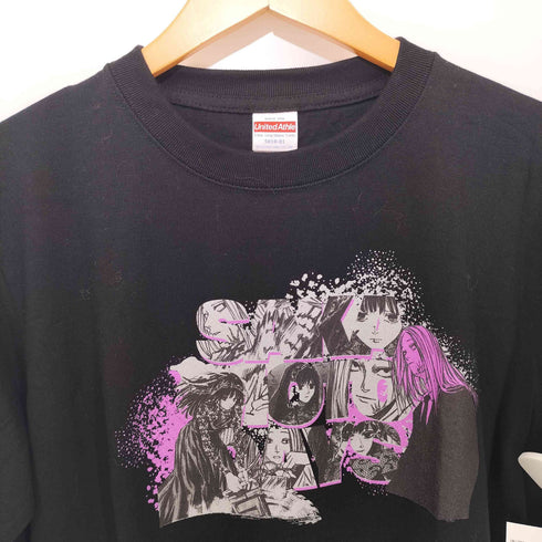 ユナイテッドアスレ UNITED ATHLE アニメプリント L/S プリント Tシャツ メンズ import:M