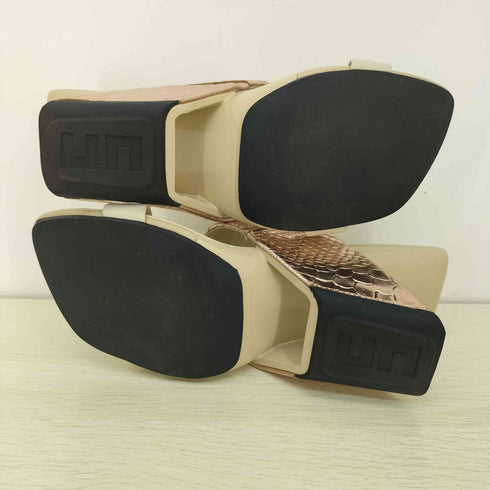 ユナイテッドヌード UNITED NUDE Loop Hi メタリック ブロンズ クロコ レディース EUR:36