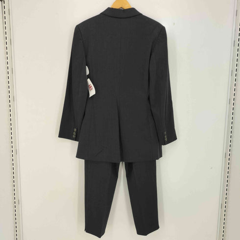スポーツマックス SPORTMAX ストレッチ 背抜き 3Bジャケット & 裾スリット スラックス セットアップ レディース 上下:42