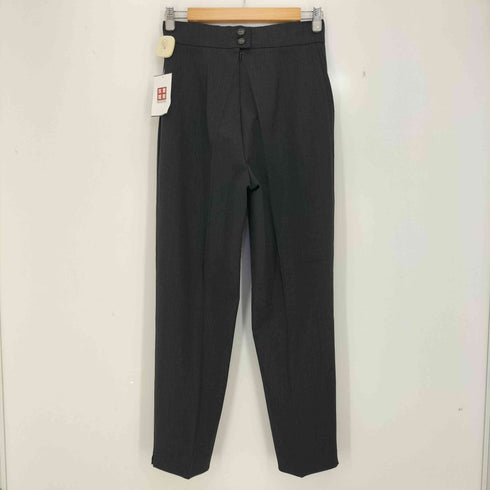 スポーツマックス SPORTMAX ストレッチ 背抜き 3Bジャケット & 裾スリット スラックス セットアップ レディース 上下:42