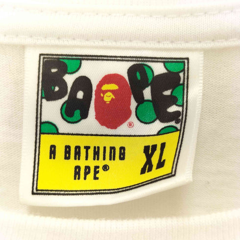 アベイシングエイプ A BATHING APE Tokyo College Tee エイプ ヘッド 東京 プリント S/S クルーネック Tシャツ メンズ JPN:XL