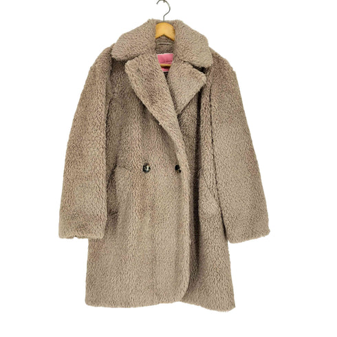 ケイトスペードニューヨーク kate spade NEW YORK ファーコート Teddy Coat レディース S