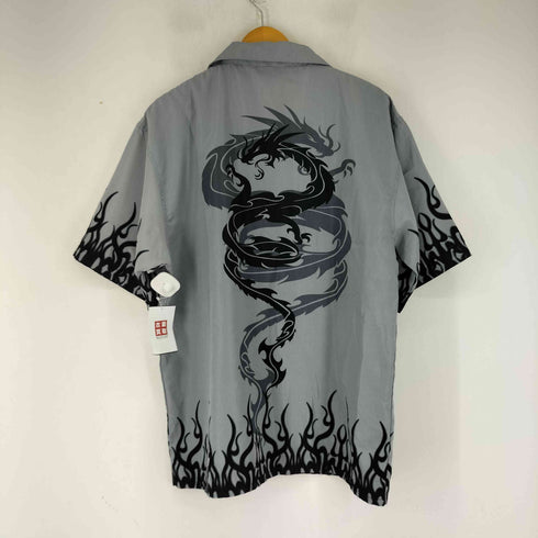 CITY IMPACT 総柄 S/S 開襟シャツ メンズ import:L