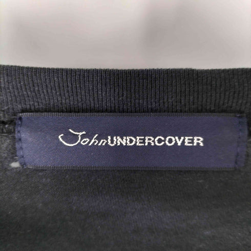 ジョンアンダーカバー John UNDERCOVER S/S 異素材切替クルーネックTシャツ メンズ JPN:2