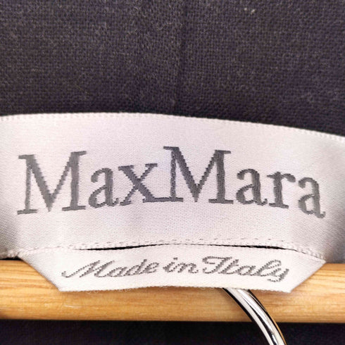 マックスマーラ MAX MARA 白タグウール+LYCRA 裏地無し 2B テーラードジャケット & テーパード スラックス レディース 上下:38